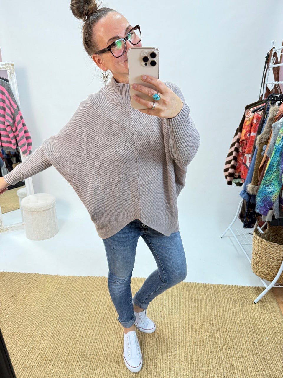 Pulli Lieblingsstück Milchkaffee - FROLLEIN KÄTHE Shop