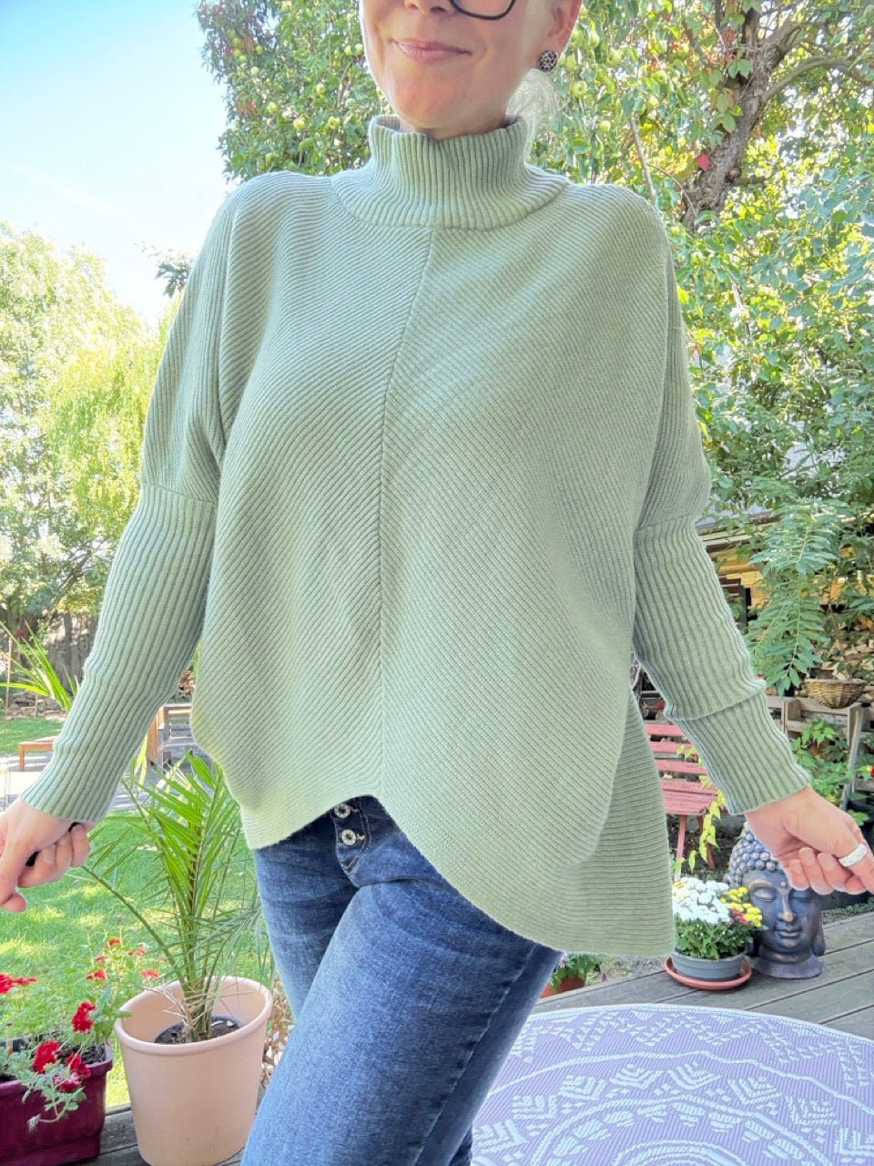 Pulli Lieblingsstück Salbei - FROLLEIN KÄTHE Shop