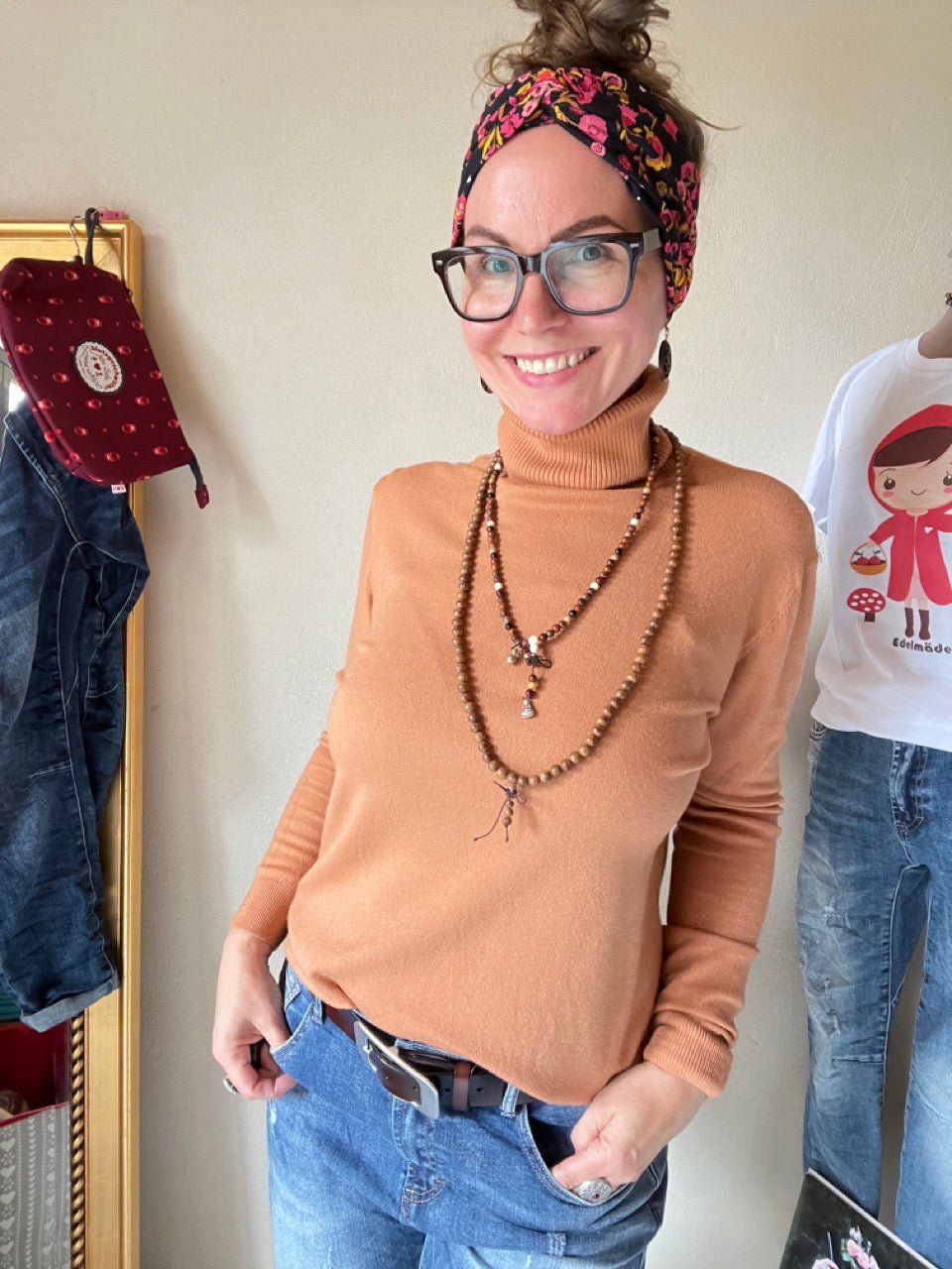Pulli Mimi Karamell - FROLLEIN KÄTHE Shop