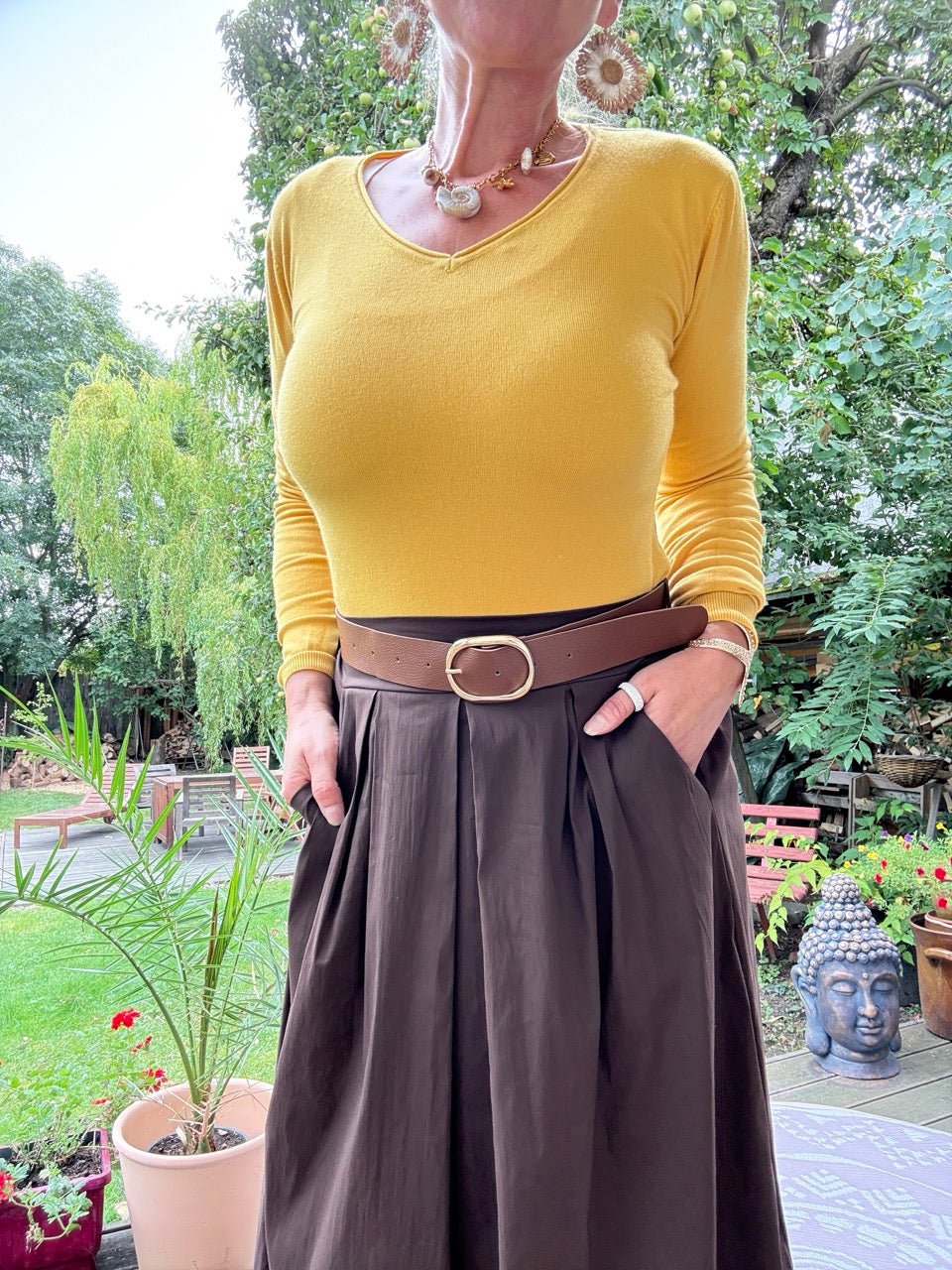 Pulli Morgenstund Sonnengelb - FROLLEIN KÄTHE Shop