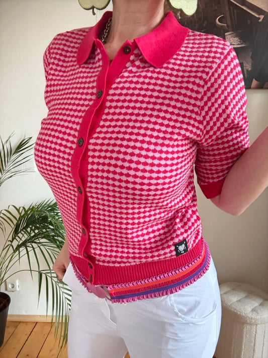Pulli Retro Rosi Fuchsia - FROLLEIN KÄTHE Shop