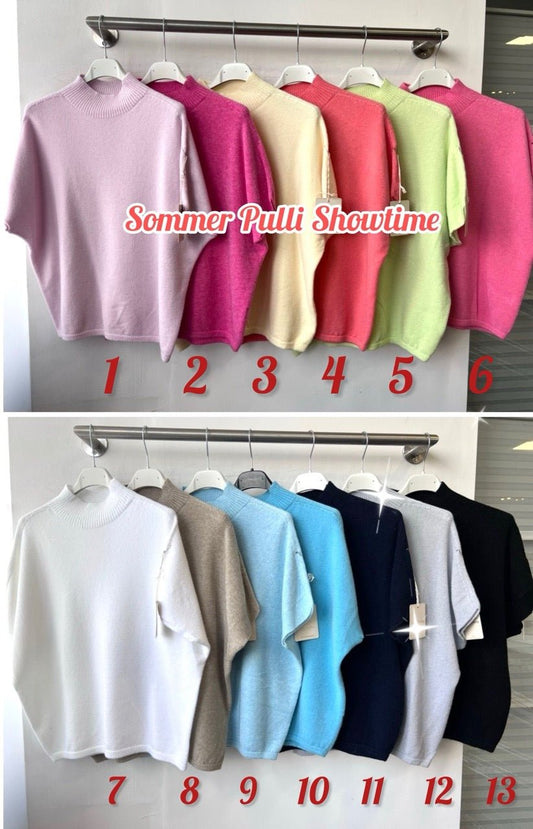 Pulli Showtime Sommer viele Farben! - FROLLEIN KÄTHE Shop