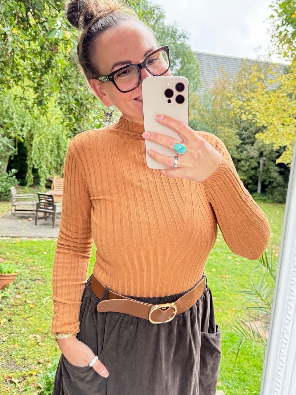 Pulli Sinja Karamell - FROLLEIN KÄTHE Shop
