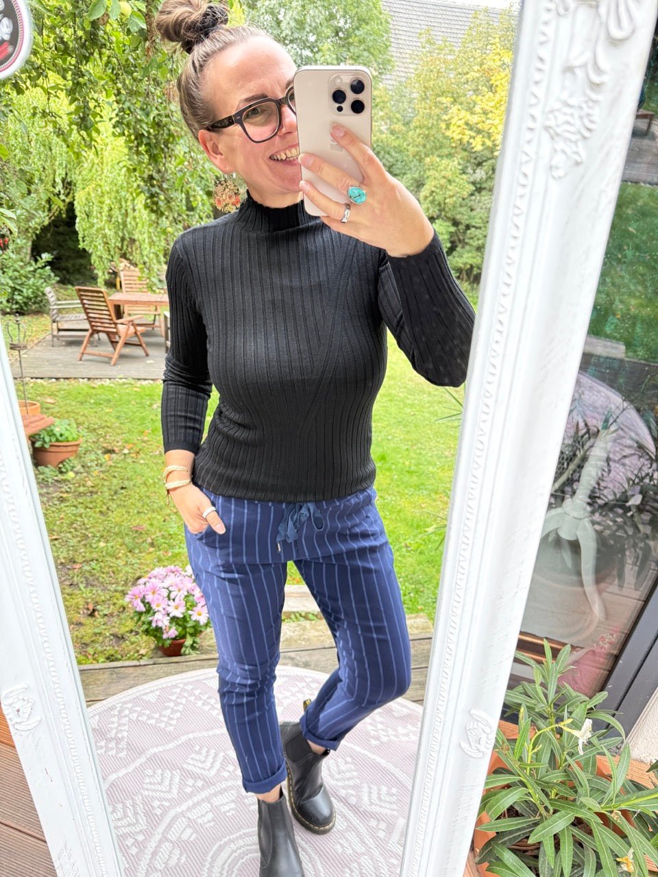 Pulli Sinja Schwarz - FROLLEIN KÄTHE Shop