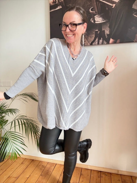 Pulli Tami Grau Milano - FROLLEIN KÄTHE Shop