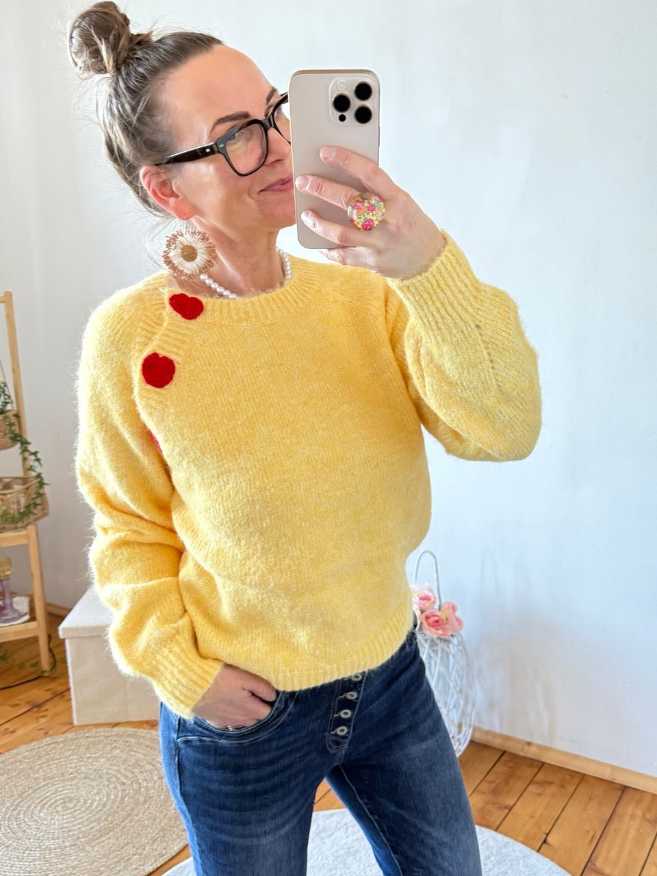 Pulli Zauberschön Gelb - FROLLEIN KÄTHE Shop