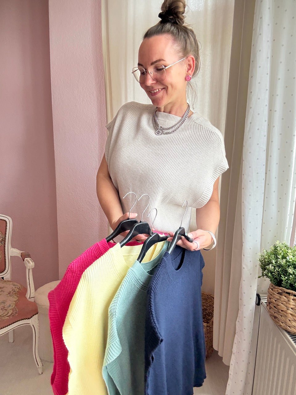 Pullunder Pulli Oversize Bestseller! Viele Farben - FROLLEIN KÄTHE Shop