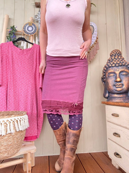 Rock Edda Fuchsia - FROLLEIN KÄTHE Shop