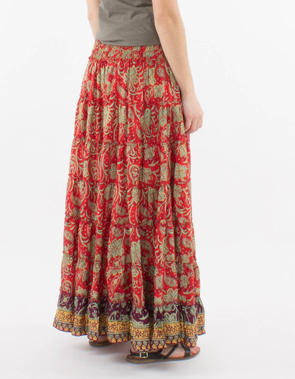 Rock / Kleid Hibiskus Rot - FROLLEIN KÄTHE Shop