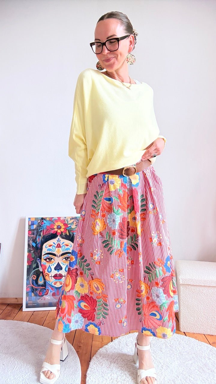 Rock Leni Viva la Vida Rot Limitierte Auflage! - FROLLEIN KÄTHE Shop