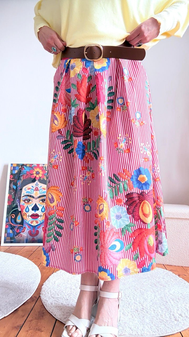 Rock Leni Viva la Vida Rot Limitierte Auflage! - FROLLEIN KÄTHE Shop