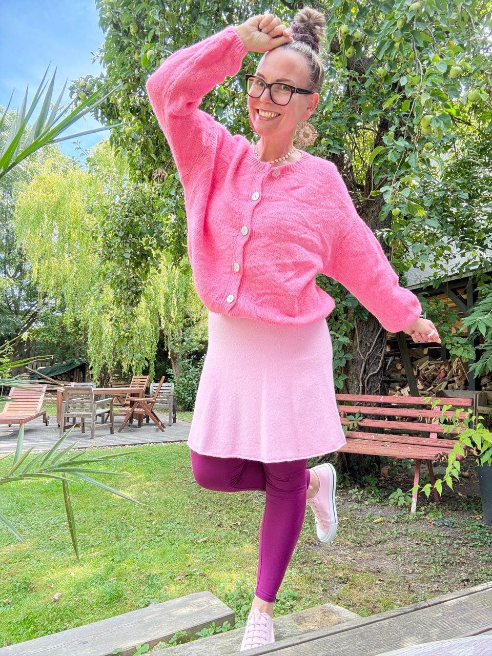Rock Lilly Leichtigkeit Rose - FROLLEIN KÄTHE Shop
