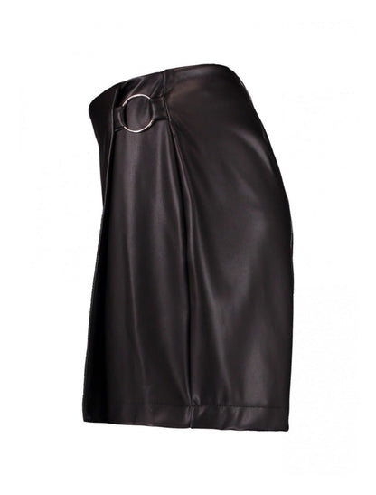 Rock Short Black Lederimitat - FROLLEIN KÄTHE Shop