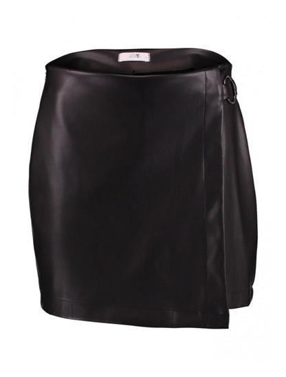 Rock Short Black Lederimitat - FROLLEIN KÄTHE Shop