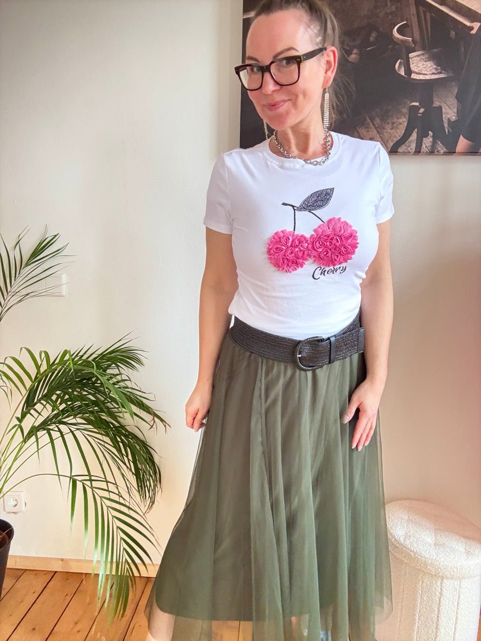 Rock Thea Olive - FROLLEIN KÄTHE Shop