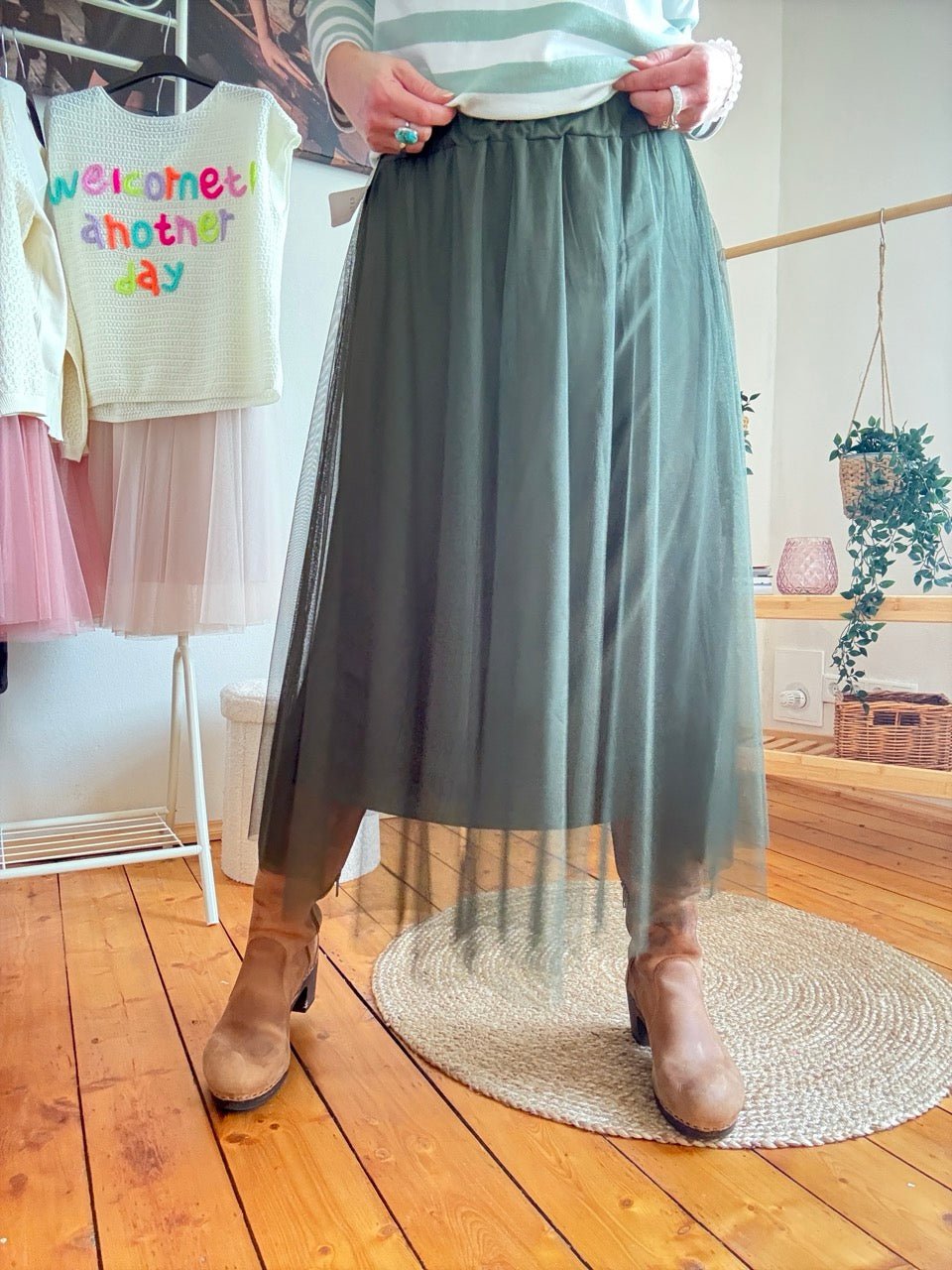 Rock Thea Olive - FROLLEIN KÄTHE Shop