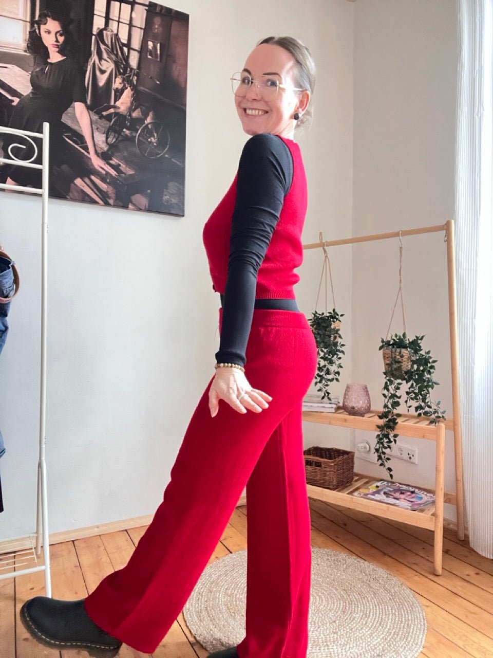 Set Weste & Hose Rot - FROLLEIN KÄTHE Shop