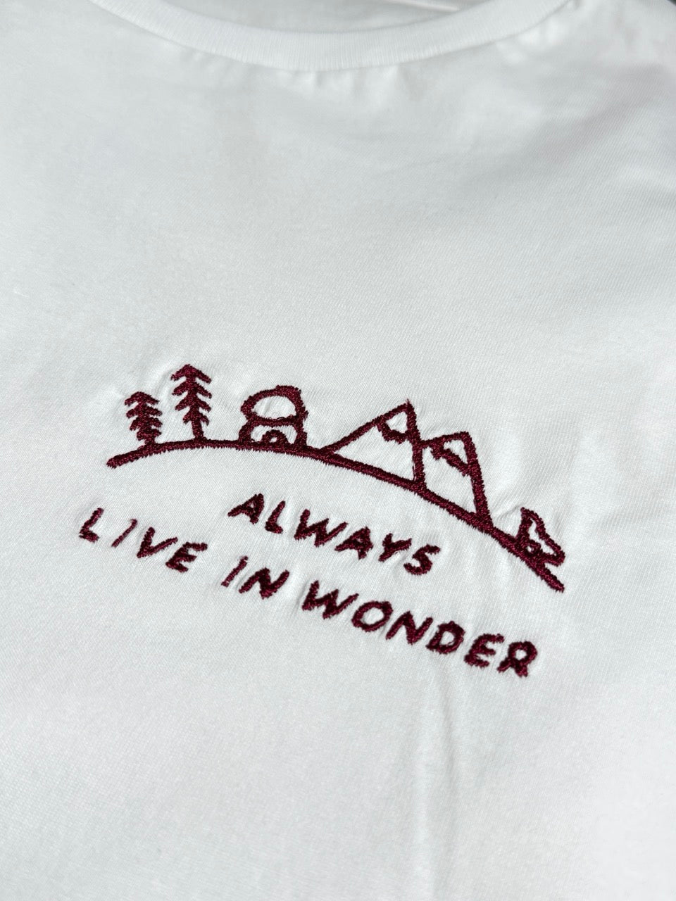 Shirt Always Freiluft Weiß Bio Baumwolle - FROLLEIN KÄTHE Shop