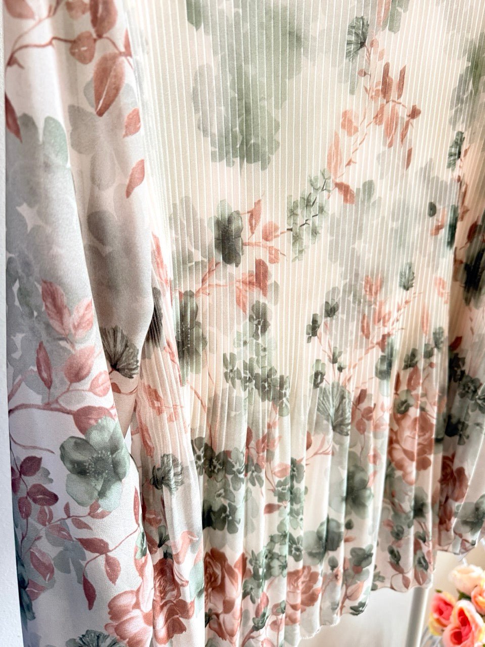 Shirt Bluse Swing Swing Blütenpracht Cream - FROLLEIN KÄTHE Shop