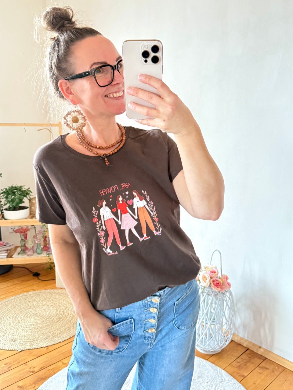 Shirt Edelmädel Girl Power Premium - FROLLEIN KÄTHE Shop