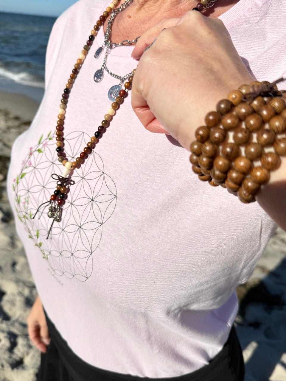 Shirt Edelmädel Premium Blume des Lebens - FROLLEIN KÄTHE Shop