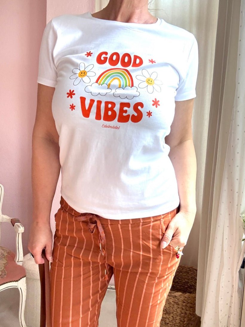 Shirt Edelmädel Premium Good Vibes Premium - FROLLEIN KÄTHE Shop