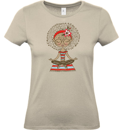 Shirt Edelmädel Premium Meditation Girl - FROLLEIN KÄTHE Shop