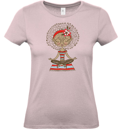 Shirt Edelmädel Premium Meditation Girl - FROLLEIN KÄTHE Shop