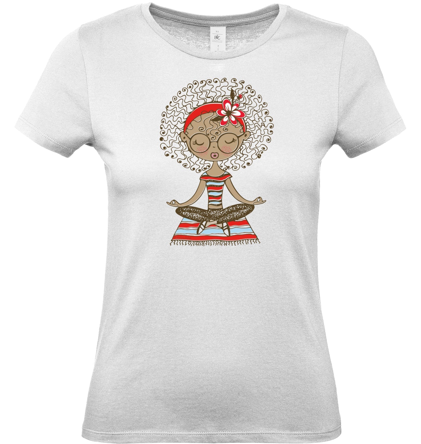 Shirt Edelmädel Premium Meditation Girl - FROLLEIN KÄTHE Shop