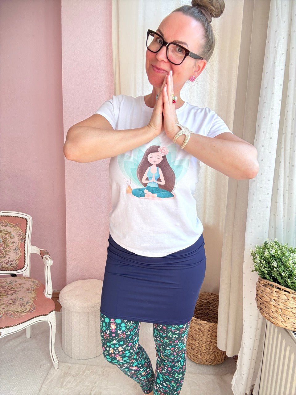 Shirt Edelmädel Premium Yoga Girl Tree - FROLLEIN KÄTHE Shop