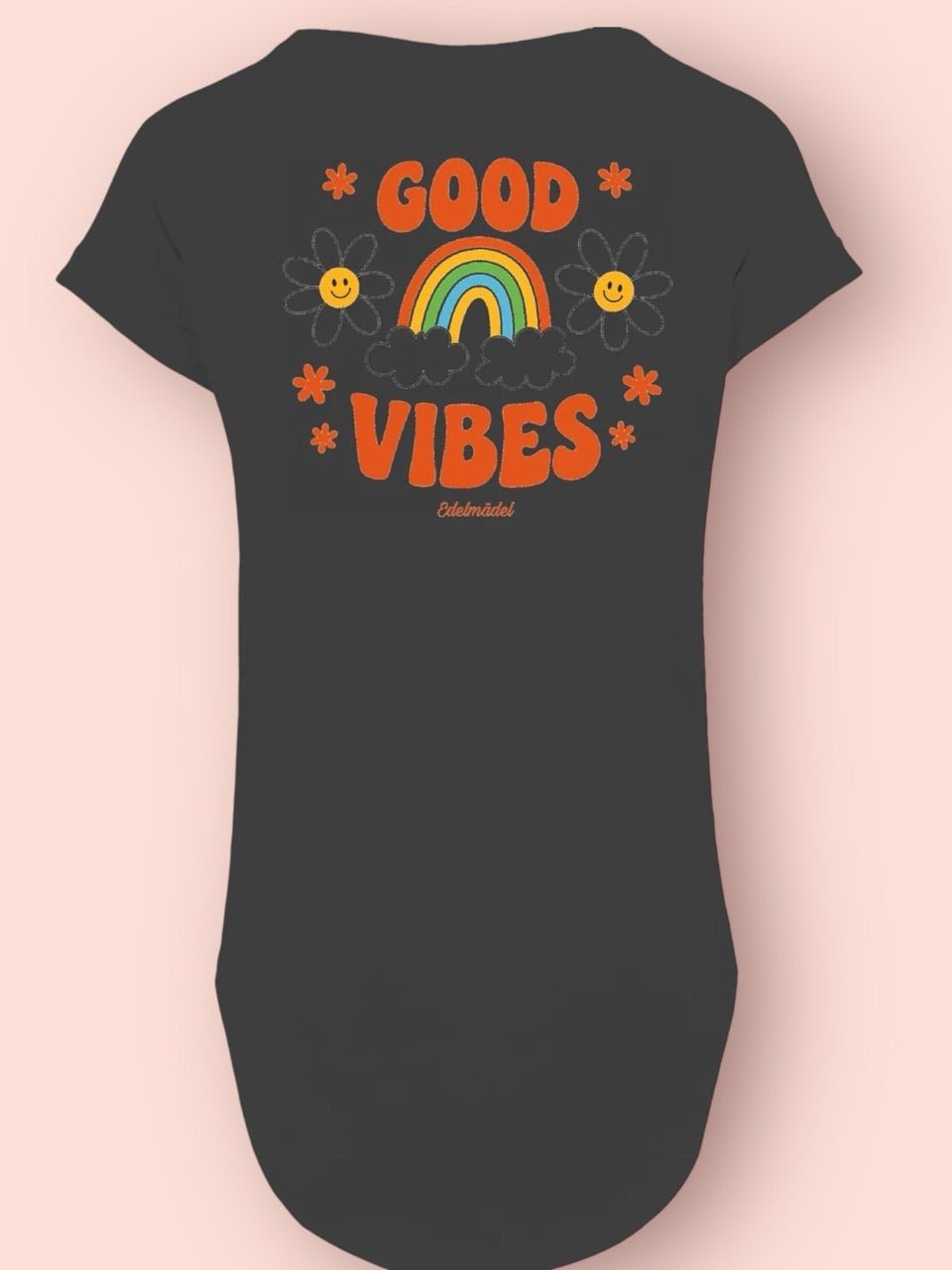 Shirt Edelmädel Slub Good Vibes - FROLLEIN KÄTHE Shop