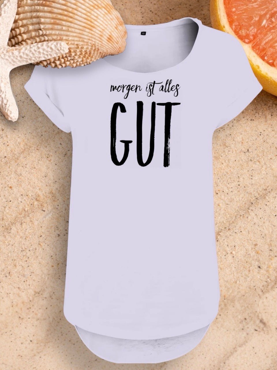 Shirt Edelmädel Slub Morgen ist alles gut - FROLLEIN KÄTHE Shop