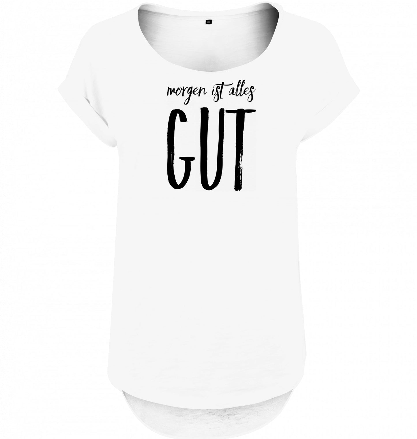 Shirt Edelmädel Slub Morgen ist alles gut - FROLLEIN KÄTHE Shop