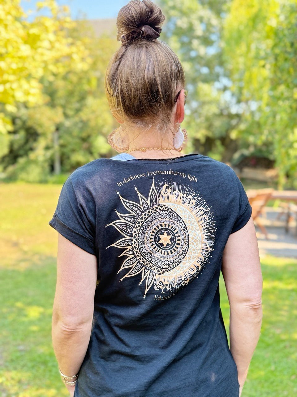 Shirt Edelmädel Slub Sun and Moon - FROLLEIN KÄTHE Shop