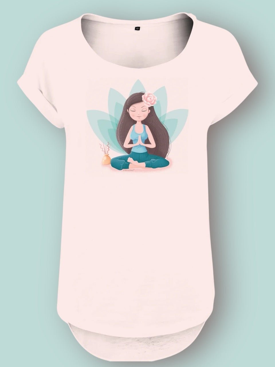 Shirt Edelmädel Slub Yoga Power - FROLLEIN KÄTHE Shop