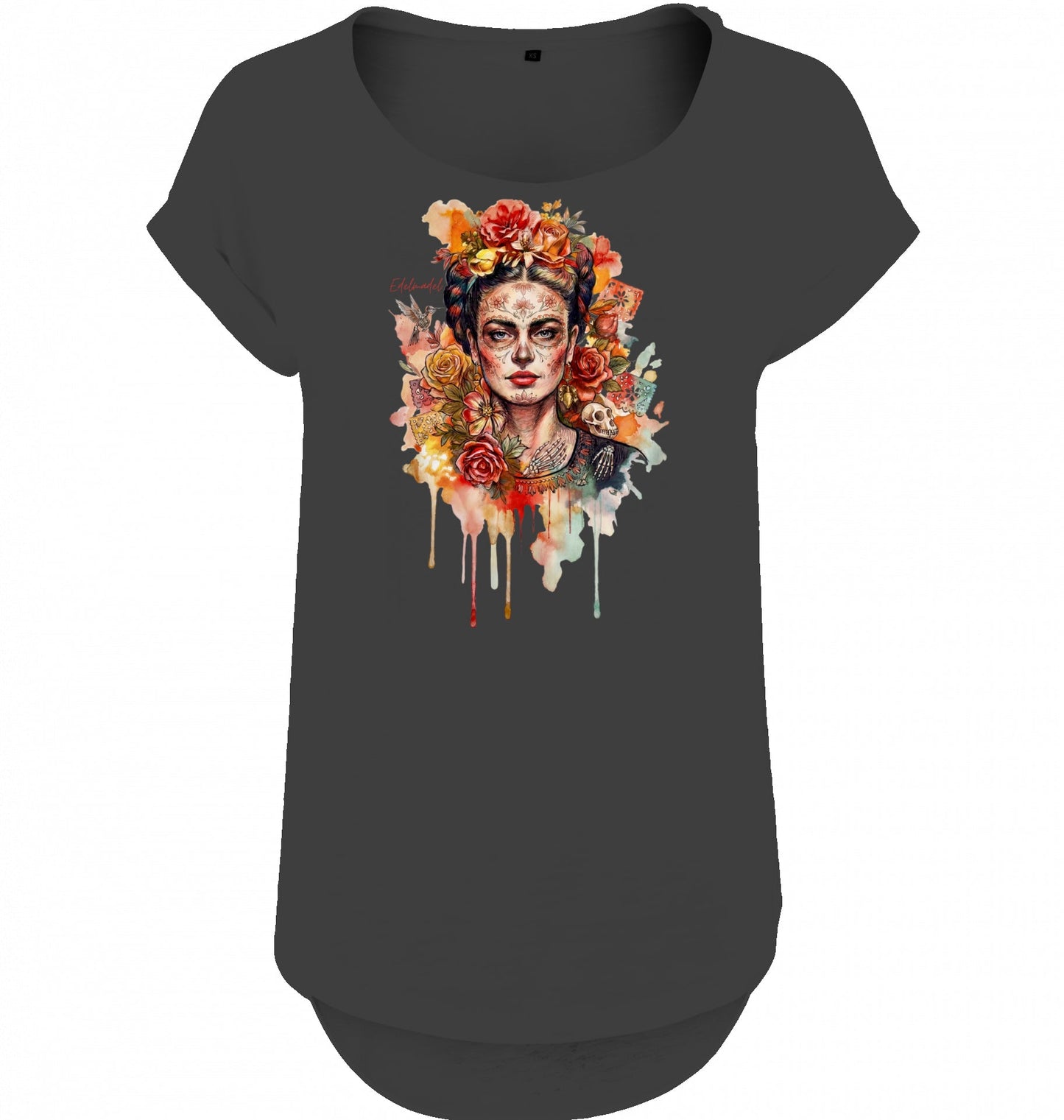 Shirt Edelmädel Slub Frida la Vida - FROLLEIN KÄTHE Shop