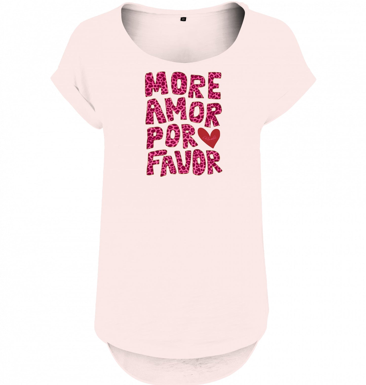 Shirt Edelmädel Slub More Amor por Favor - FROLLEIN KÄTHE Shop