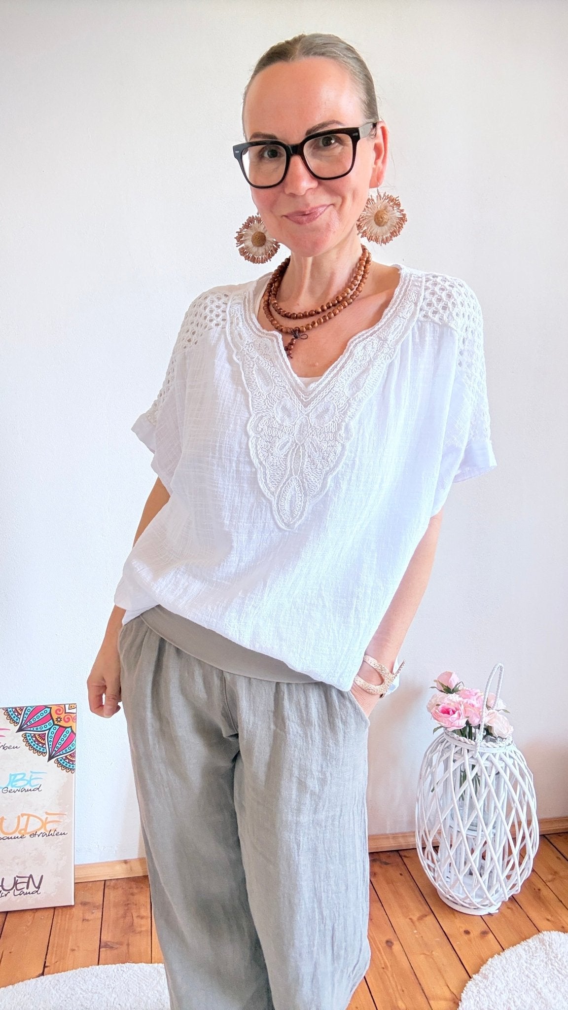 Shirt Florenz Weiß - FROLLEIN KÄTHE Shop