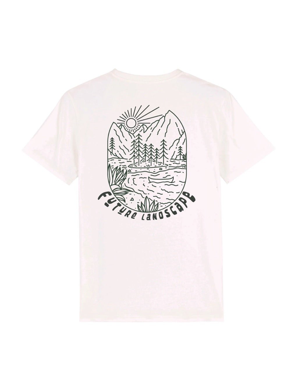 Shirt Future Landscape Bikeley Grau & Weiß NEU! - FROLLEIN KÄTHE Shop