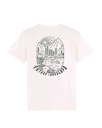 Shirt Future Landscape Bikeley Grau & Weiß NEU! - FROLLEIN KÄTHE Shop