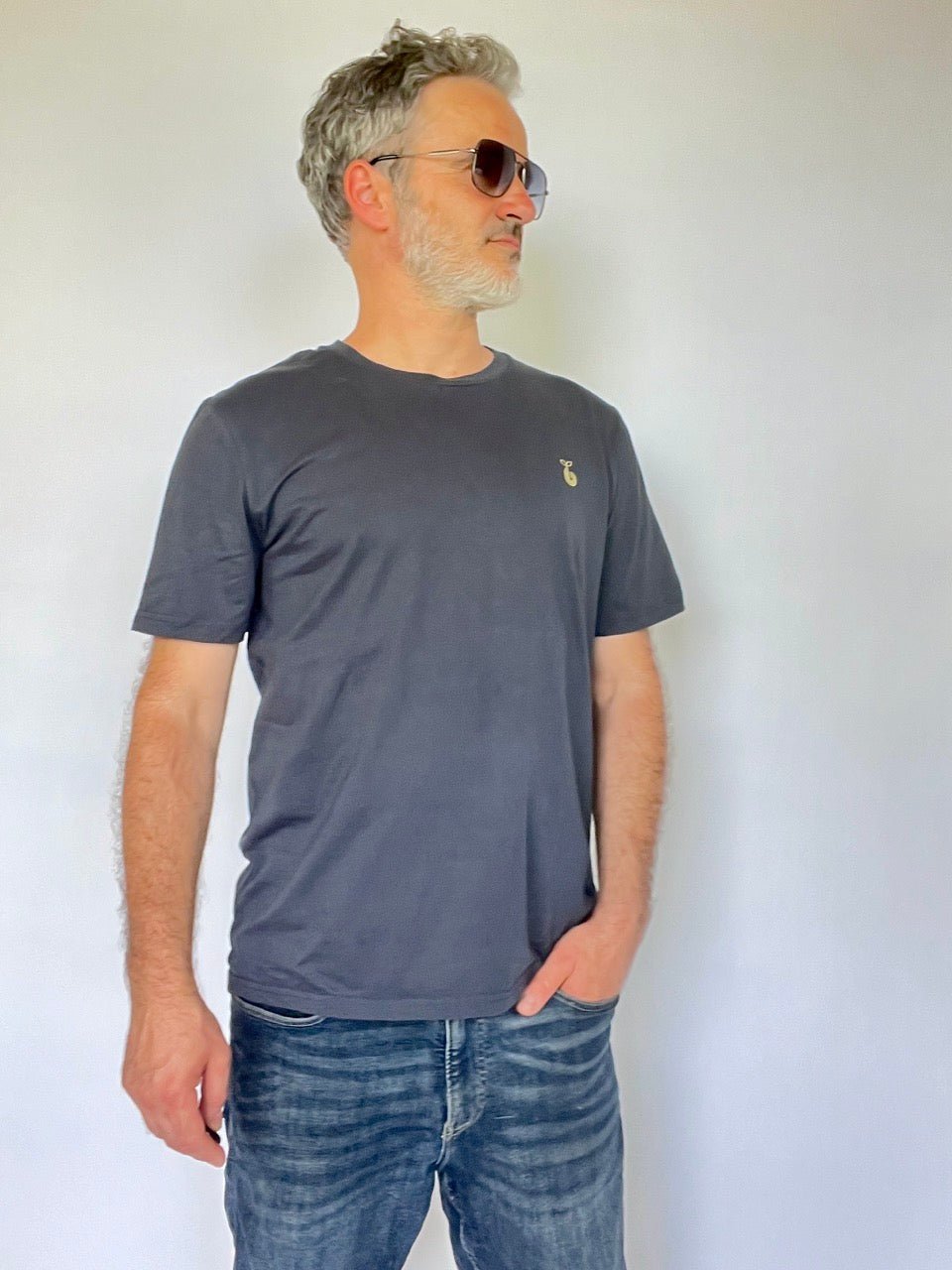 Shirt Future Landscape Bikeley Grau & Weiß NEU! - FROLLEIN KÄTHE Shop