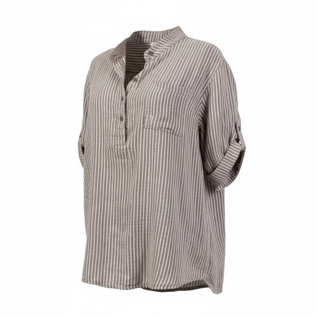 Shirt Knopfsache Cappuccino - FROLLEIN KÄTHE Shop