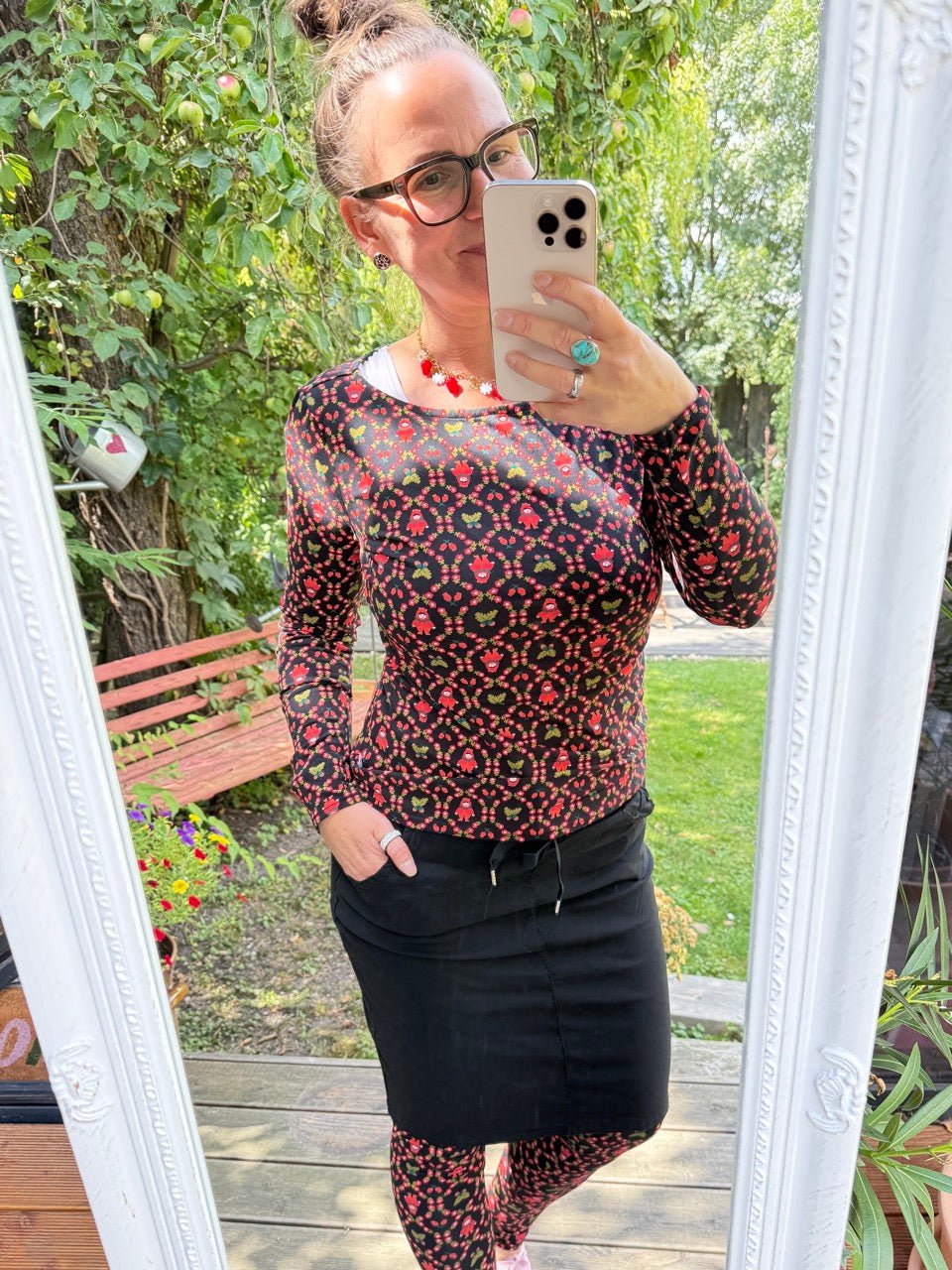 Shirt Langarm Rose Hip - FROLLEIN KÄTHE Shop