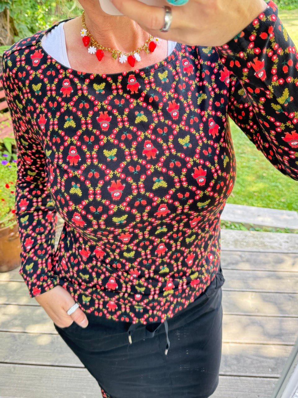 Shirt Langarm Rose Hip - FROLLEIN KÄTHE Shop