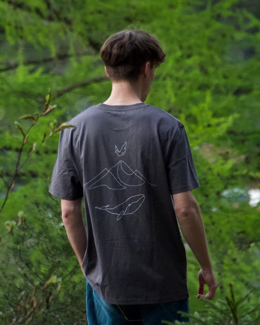 Shirt Levels of Life Bikeley Grau & Weiß NEU! - FROLLEIN KÄTHE Shop