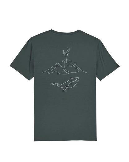 Shirt Levels of Life Bikeley Grau & Weiß NEU! - FROLLEIN KÄTHE Shop