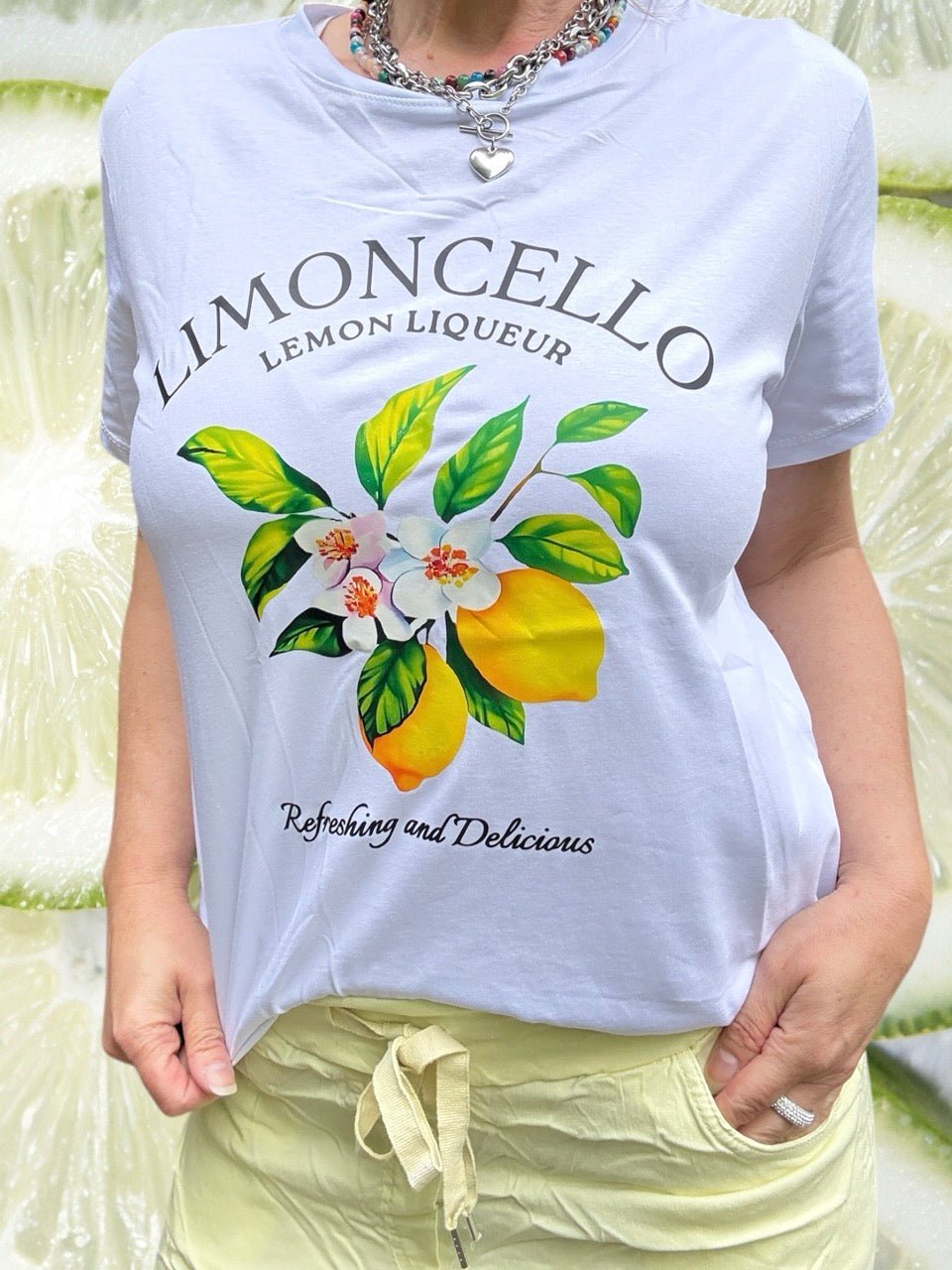 Shirt Limon Cello Weiß - FROLLEIN KÄTHE Shop