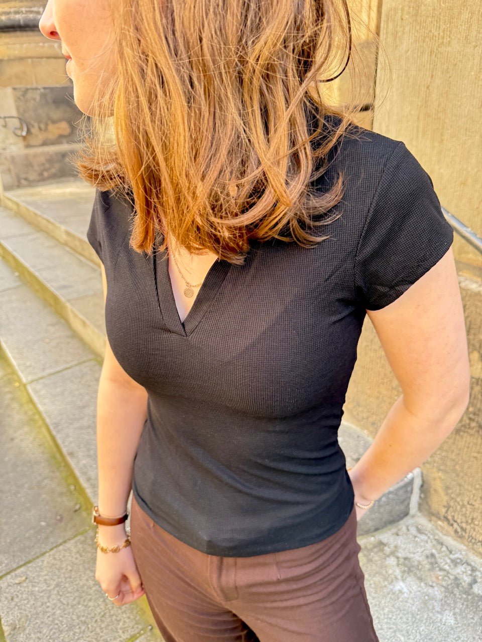 Shirt Liv Schwarz - FROLLEIN KÄTHE Shop