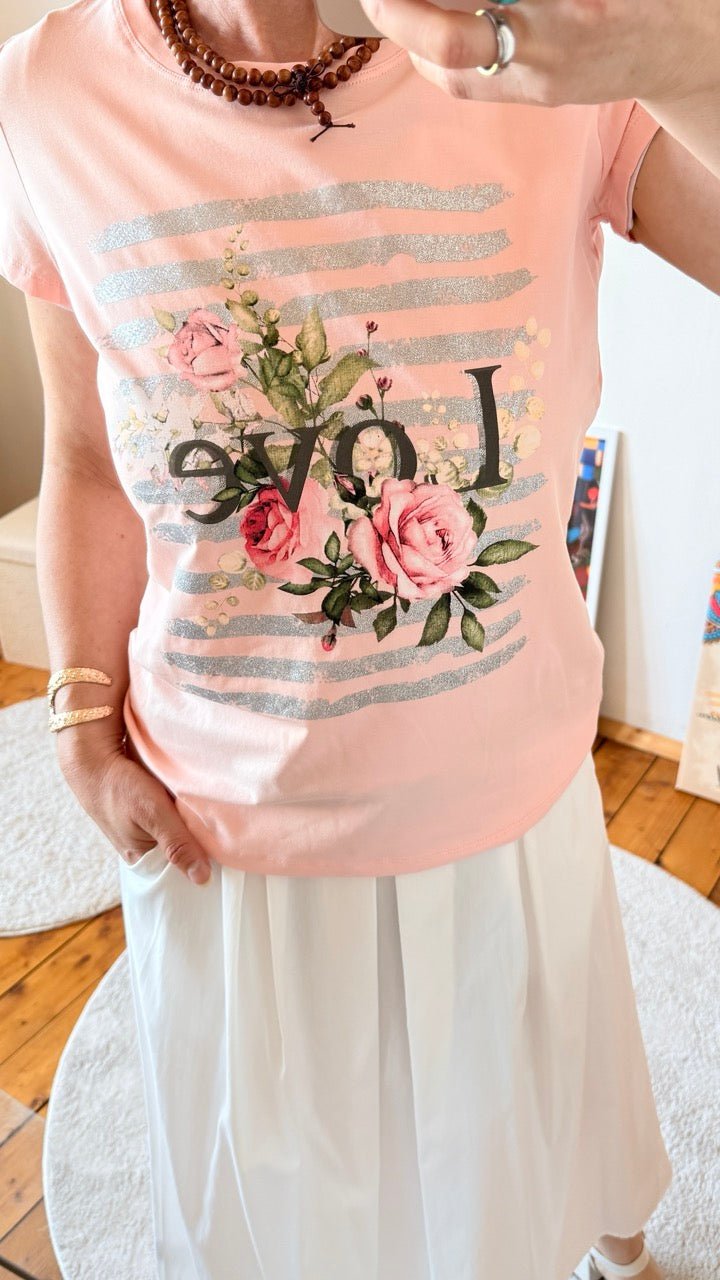 Shirt Love Rose - FROLLEIN KÄTHE Shop