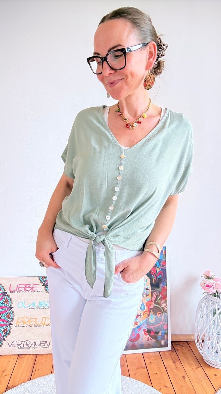 Shirt Marie Salbei - FROLLEIN KÄTHE Shop